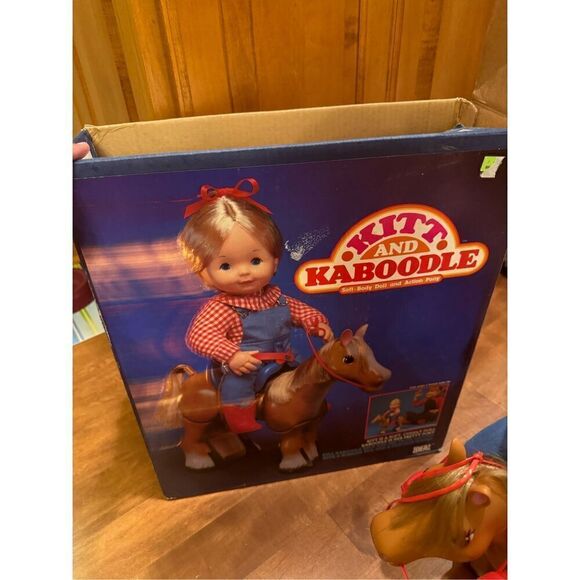 Vintage 1984 Kitt and Kaboodle doll and horse with original box - Picture 5 of 6